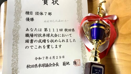 祝　優勝