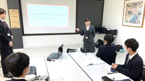 外旭川中学校2年生職場体験