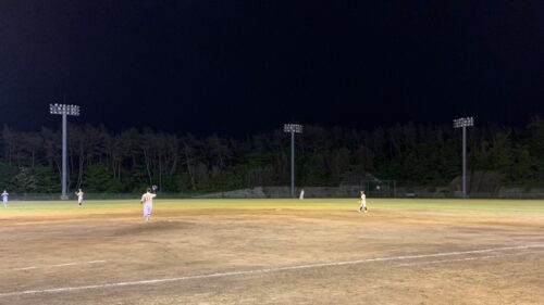 ナイターリーグ全試合終了