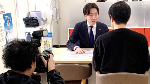 企業情報掲載用の撮影♪